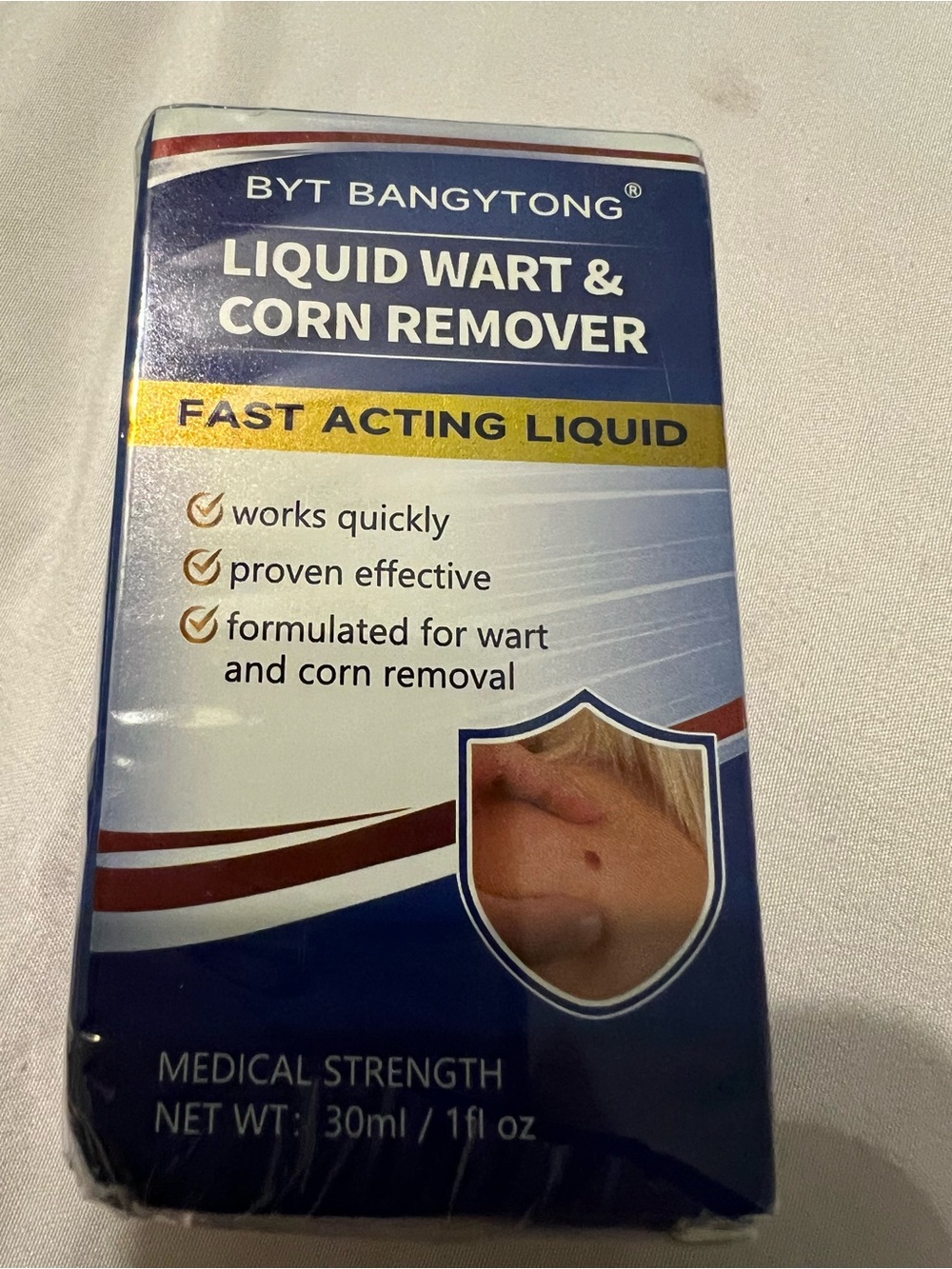 BYT BANGYTONG Blue Liquid Wart & Corn Remover - Fast Acting Treatment